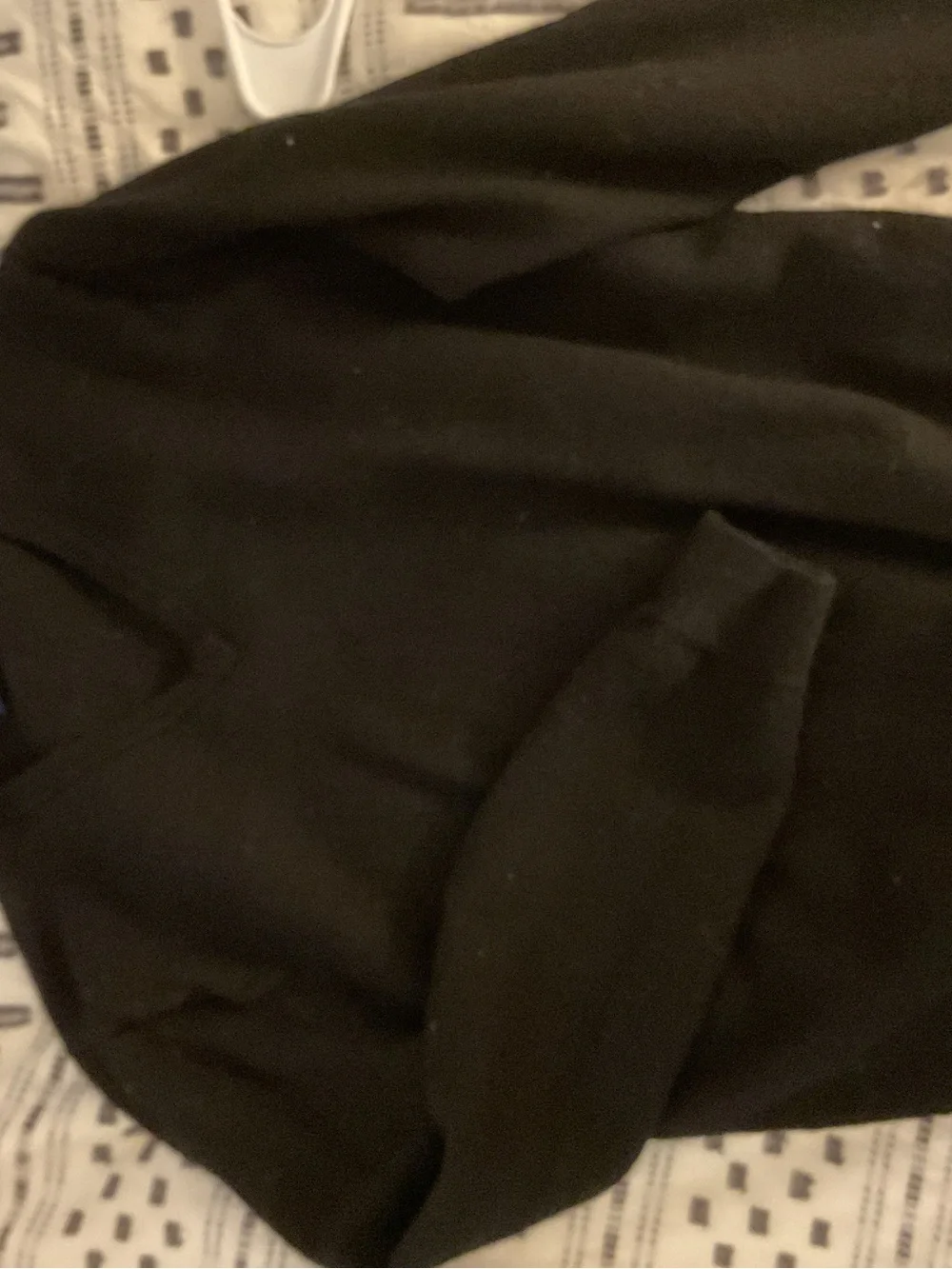 J. Crew Black Wool Crewneck Sweater